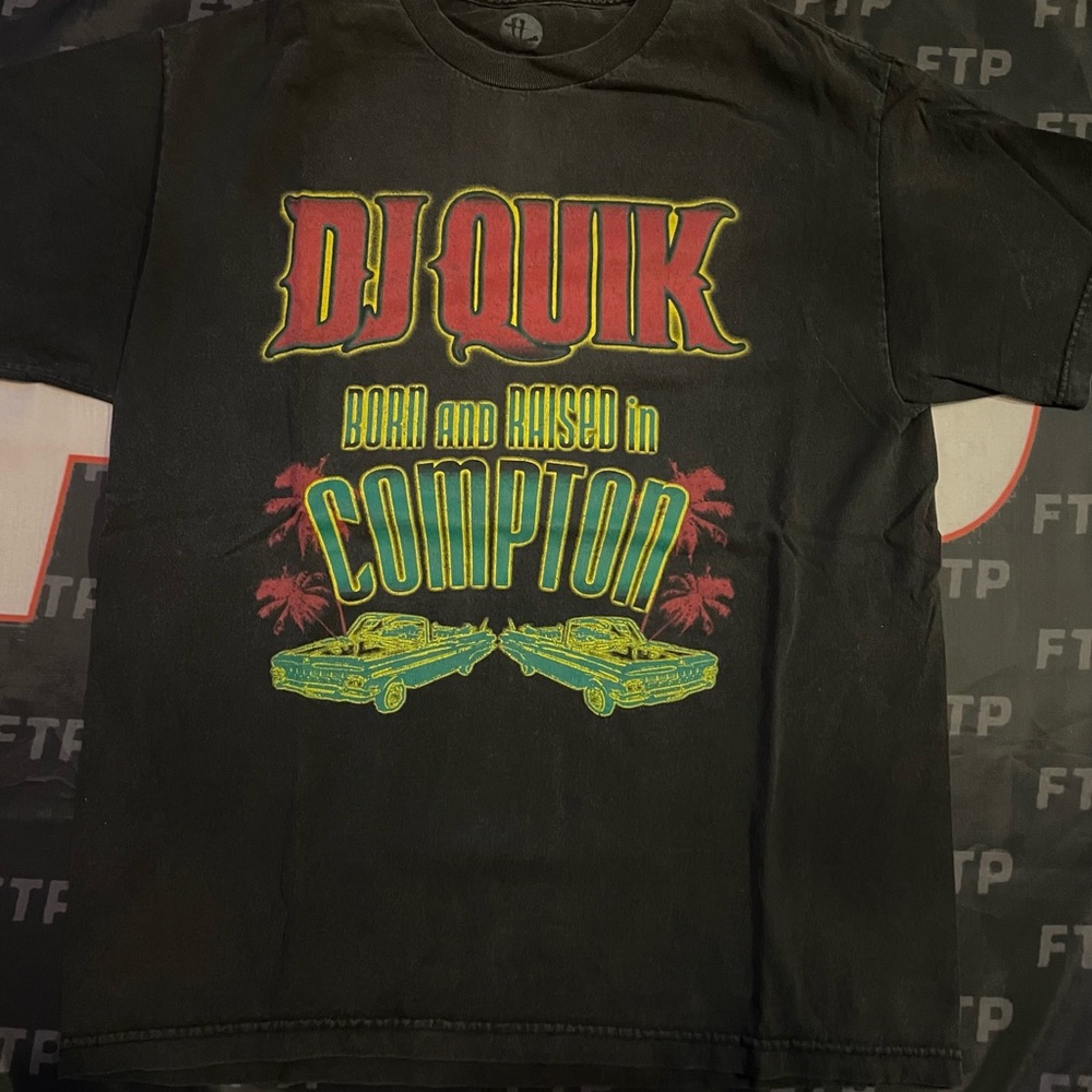 DJ Quik Black Graphic Tee
